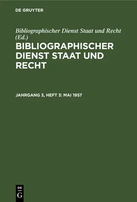  Mai 1957 | eBook | Sack Fachmedien