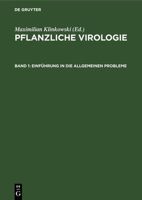 Klinkowski | Einführung in die allgemeinen Probleme | Buch | 978-3-11-256629-9 | sack.de