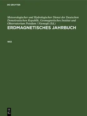 1953 | Buch | 978-3-11-256687-9 | sack.de