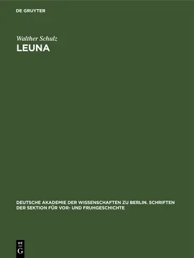 Schulz |  Leuna | eBook | Sack Fachmedien