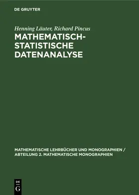 Pincus / Läuter |  Mathematisch-statistische Datenanalyse | Buch |  Sack Fachmedien