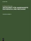 Heinrich / Schmid |  Zeitschrift für Angewandte Mathematik und Mechanik. Volume 69, Number 10 | eBook | Sack Fachmedien