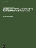 Schmid / Heinrich |  Zeitschrift für Angewandte Mathematik und Mechanik. Volume 70, Number 11 | Buch |  Sack Fachmedien