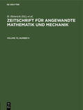 Schmid / Heinrich |  Zeitschrift für Angewandte Mathematik und Mechanik. Volume 70, Number 9 | Buch |  Sack Fachmedien