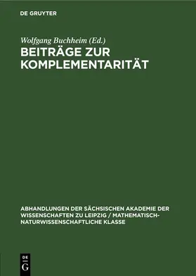 Buchheim |  Beiträge zur Komplementarität | eBook | Sack Fachmedien