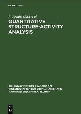 Franke / Oheme |  Quantitative Structure-Activity Analys¿s | Buch |  Sack Fachmedien