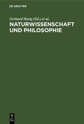 Harig / Schleifstein |  Naturwissenschaft und Philosophie | eBook | Sack Fachmedien