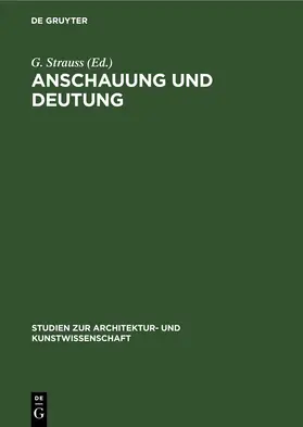 Strauss |  Anschauung und Deutung | Buch |  Sack Fachmedien