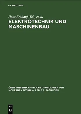 Frühauf / Rompe / Schröder |  Elektrotechnik und Maschinenbau | eBook | Sack Fachmedien