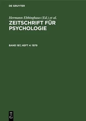 Ebbinghaus / König |  1979 | eBook | Sack Fachmedien