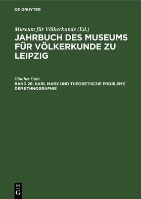 Guhr |  Karl Marx und theoretische Probleme der Ethnographie | eBook | Sack Fachmedien