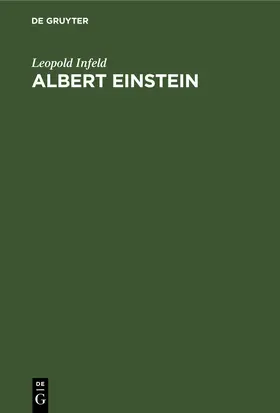 Infeld |  Albert Einstein | eBook | Sack Fachmedien