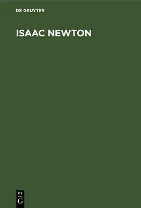 Isaac Newton | E-Book | www.sack.de