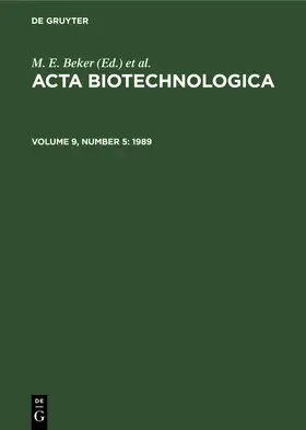 Degruyter |  1989 | Buch |  Sack Fachmedien