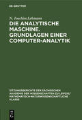 Lehmann |  Die analytische Maschine. Grundlagen einer Computer-Analytik | Buch |  Sack Fachmedien