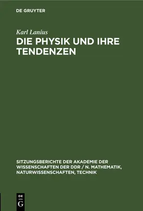 Lanius | Die Physik und ihre Tendenzen | E-Book | www.sack.de