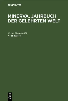Schuder |  A - N | eBook | Sack Fachmedien