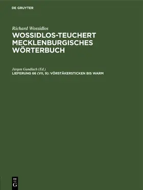 Gundlach | Vörstäkersticken bis warm | E-Book | www.sack.de