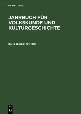 Strobach / Bentzien / Neumann |  1982 | Buch |  Sack Fachmedien