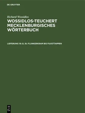  Flunkerkram bis Fuusttappen | eBook | Sack Fachmedien