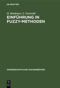 Gottwald / Bandemer |  Einführung in FUZZY-Methoden | Buch |  Sack Fachmedien