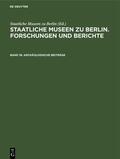  Archäologische Beiträge | Buch |  Sack Fachmedien