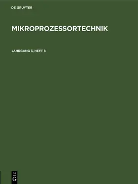  MP. Jahrgang 3, Heft 8 | eBook | Sack Fachmedien