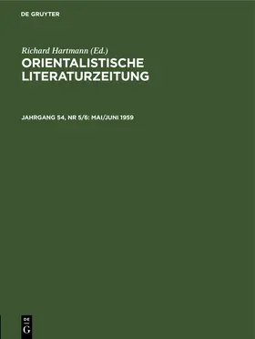  Mai/Juni 1959 | eBook | Sack Fachmedien