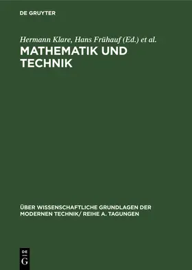 Klare / Frühauf / Gummel |  Mathematik und Technik | Buch |  Sack Fachmedien