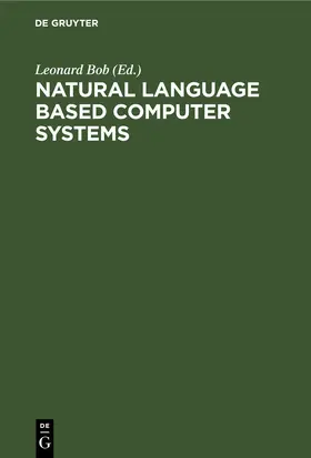 Bolc | Natural Language Based Computer Systems | E-Book | www.sack.de