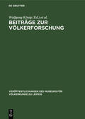 Drost / König |  Beiträge zur Völkerforschung | Buch |  Sack Fachmedien