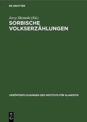 Slizinski |  Sorbische Volkserzählungen | eBook | Sack Fachmedien