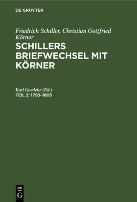 Goedeke |  1793–1805 | eBook | Sack Fachmedien