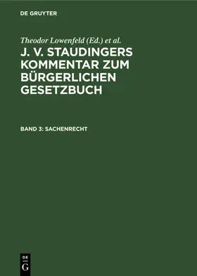 Sachenrecht | Buch | 978-3-11-260091-7 | www.sack.de