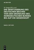 Gaupp / Hellweg / Koch |  1877–1879 | eBook | Sack Fachmedien