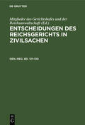 Müller |  Generalregister zum hunderteinundzwanzigsten bis hundertdreißigsten Bande | Buch |  Sack Fachmedien