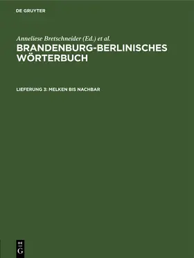 Wiese / Witkowski |  Melken bis Nachbar | Buch |  Sack Fachmedien