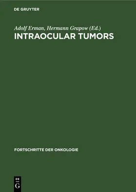 Lommatzsch / Blodi |  Intraocular Tumors | eBook | Sack Fachmedien