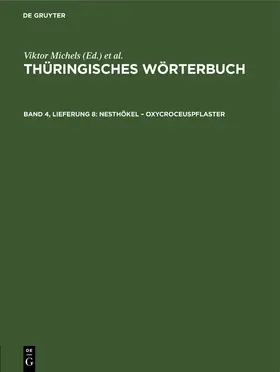 Schrickel / Spangenberg / Schäftlein |  Nesthökel - Oxycroceuspflaster | Buch |  Sack Fachmedien