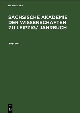  1973–1974 | eBook | Sack Fachmedien