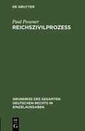 Posener |  Reichszivilprozeß | Buch |  Sack Fachmedien