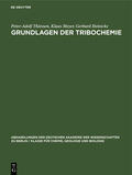 Thiessen / Heinicke / Meyer |  Grundlagen der Tribochemie | Buch |  Sack Fachmedien