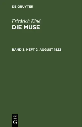 Kind |  August 1822 | eBook | Sack Fachmedien