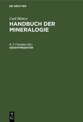 Chudoba |  Gesamtregister | eBook | Sack Fachmedien