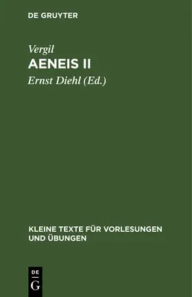 Vergil / Diehl |  Aeneis II | Buch |  Sack Fachmedien