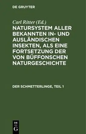 Jablonsky / Herbst / Ritter |  Der Schmetterlinge, Teil 1 | Buch |  Sack Fachmedien