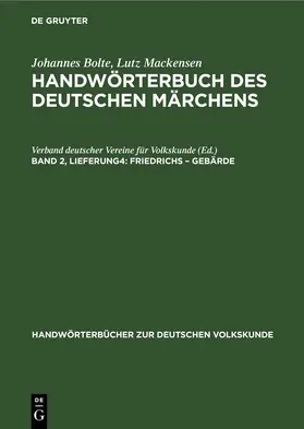 Mackensen / Bolte |  Friedrichs - Gebärde | Buch |  Sack Fachmedien