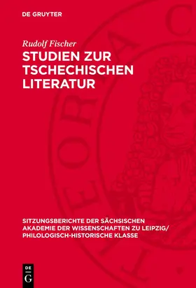 Fischer |  Studien zur tschechischen Literatur | eBook | Sack Fachmedien