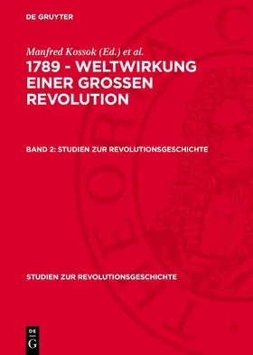 Kossok / Kross |  1789 - Weltwirkung einer grossen Revolution. Band 2 | eBook | Sack Fachmedien