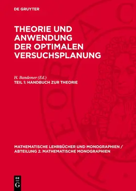 Bandemer |  Handbuch zur Theorie | Buch |  Sack Fachmedien